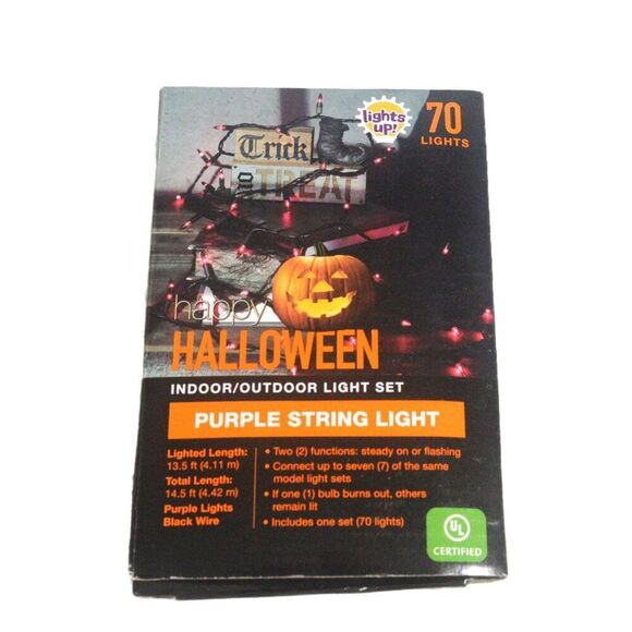 Halloween Bundle Candy Corn Socks Grogu Spatulas Metallic Shreds & String Lights - Picture 5 of 6